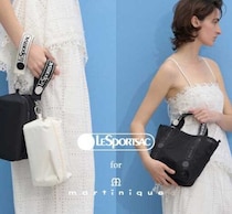 martinique×レスポートサック初コラボ♡大人の日常を彩るモノトーンバッグ登場