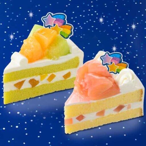 銀座コージーコーナーの七夕限定スイーツ♡白桃＆2種メロンのショートケーキ登場