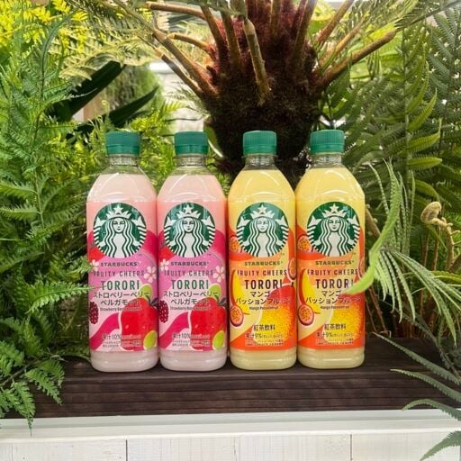 フルーツ×ティー×ミルクが溶け合う!スターバックスの新作ペットボトル飲料が発売♪