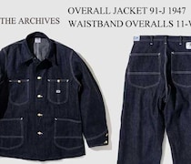 Leeの復刻モデルが登場！1940年代の名作ワークウェアを忠実再現