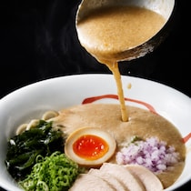【らーめん一作】の「濃厚白湯ラーメン」が淀屋橋で食べられる！1日10食限定で提供！