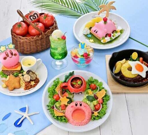 カービィカフェの期間限定イベント開催！夏を彩る新メニュー＆新作グッズが登場