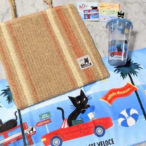 カフェ・ベローチェ40周年♡黒ねこサマーバッグ2026は夏にピッタリなアイテムが入ってる
