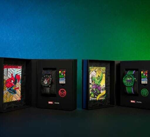 フォッシル×マーベル限定ウォッチ登場!スパイダーマンとハルクの特別モデル