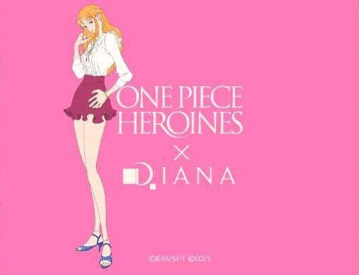 ダイアナ×ONE PIECE HEROINESコラボ登場!ナミの“戦える靴”を再現した限定サンダル