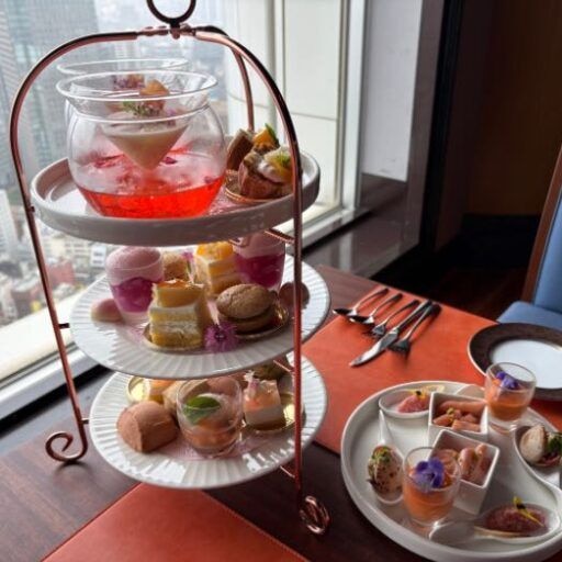 【東京ドームホテル】絶景×桃づくし♡夏限定「ピーチアフタヌーンティー」を実食レポ