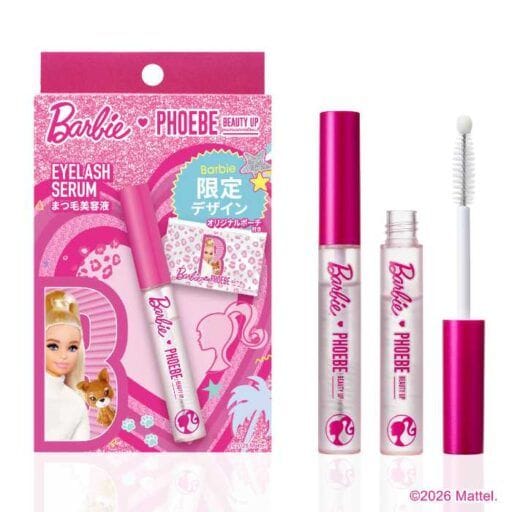 Barbie™×まつ毛美容液♡フィービー人気No.1美容液が限定パッケージで発売