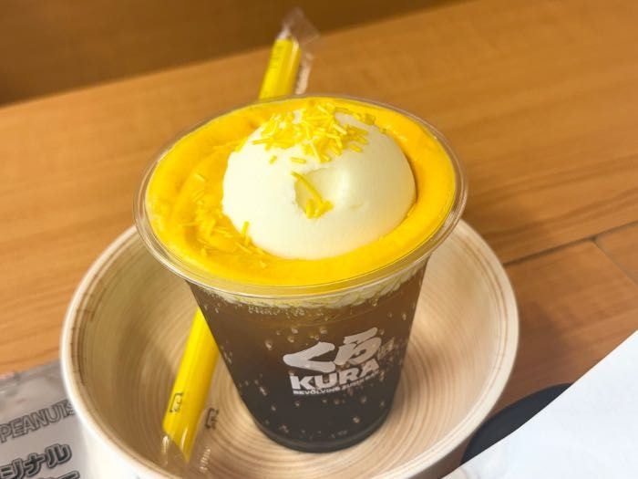 くら寿司スヌーピーコラボのドリンク