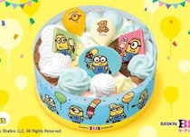 サーティワンにミニオンのアイスケーキ登場♡4つの味を楽しめる限定フレーバー入り