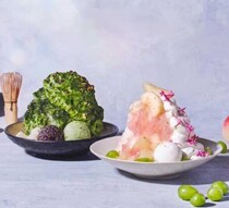 ホテル インターコンチネンタル 東京ベイで味わう♡白桃＆抹茶のプレミアムかき氷が登場