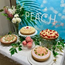 キル フェ ボンで桃づくし♡PEACHフェアをひと足先に体験