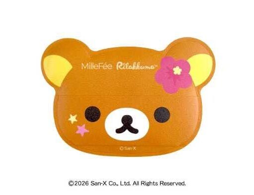 MilleFée×リラックマの限定メイクパフが発売!毎日のメイク時間がもっと楽しく