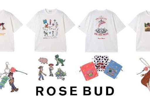 ROSE BUD×トイ・ストーリーの特別コレクション登場!夏を彩る限定アイテムに注目