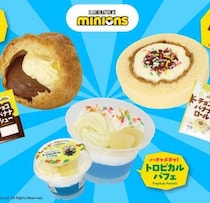 ミニオンズ＆モンスターズ×ロピアの限定スイーツ登場！夏気分高まる全3種に注目