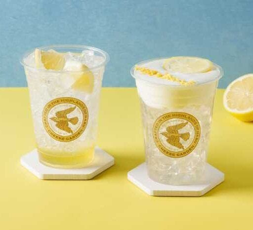 チーズガーデンのレモン香る夏♡爽やかLサイズドリンク＆季節限定パフェ登場