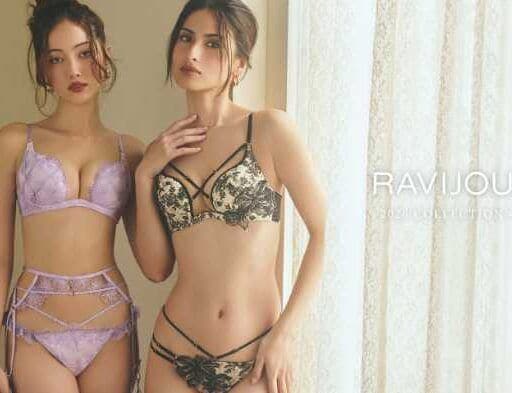 RAVIJOURコレクション最新作♡花と星が彩るランジェリーの世界観に注目