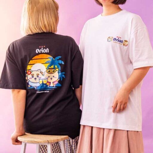 ちいかわとオリオンビールが再びコラボ♡限定Tシャツ全4種を7月28日より発売