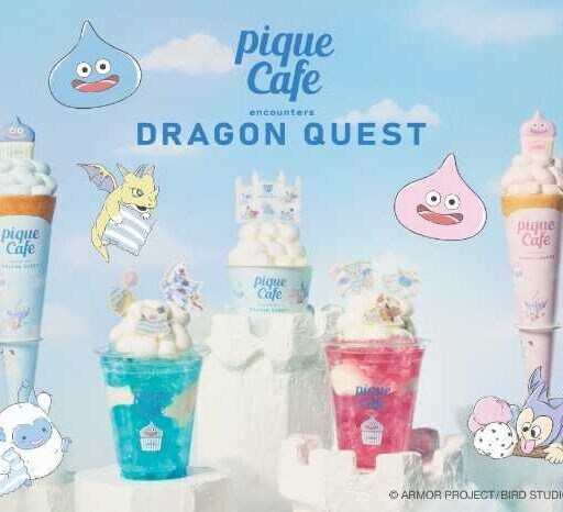 ジェラート ピケ カフェ×ドラゴンクエスト♡スライムたちの限定スイーツが登場