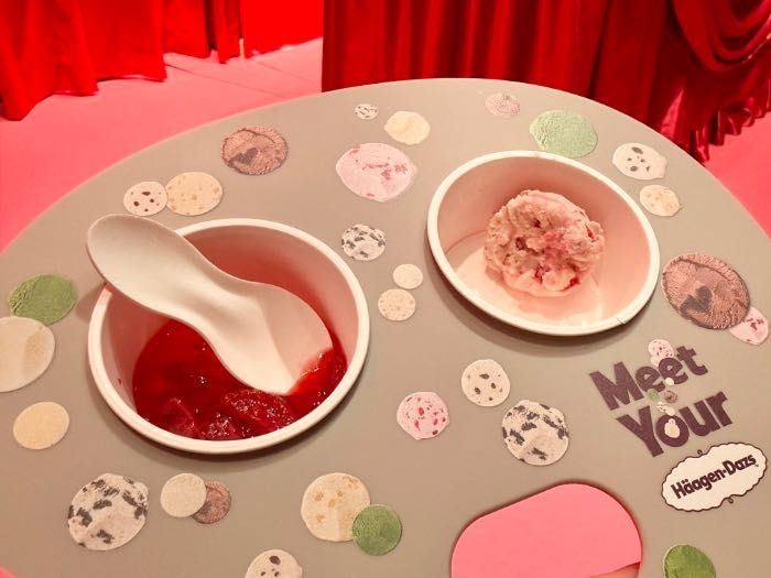 ハーゲンダッツイベントのポップアップ体験エリア4