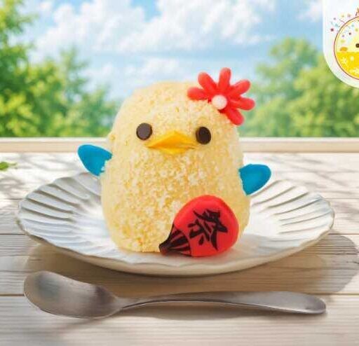 ぴよりんの3日間限定スイーツ登場!夏祭り気分を楽しむ特別なぴよりんに注目
