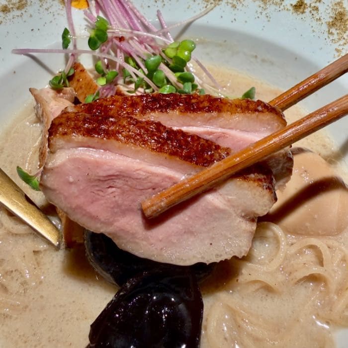 Gion Duck Noodles Asakusaのチャーシュー1