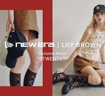 LILY BROWN×NEW ERA®初コラボ♡フェミニンな別注キャップが登場