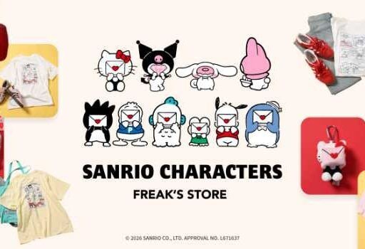 FREAK’S STORE×サンリオキャラクターズ新作登場!大人可愛いTシャツ&チャーム特集