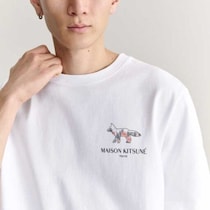 Maison KitsunéのCity Fox T-Shirt登場！東京限定デザインに注目