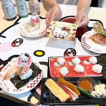 スシローが『ハローキティ』とコラボレーション♪ うまいおすしが”かわいい”に出会う夏休み