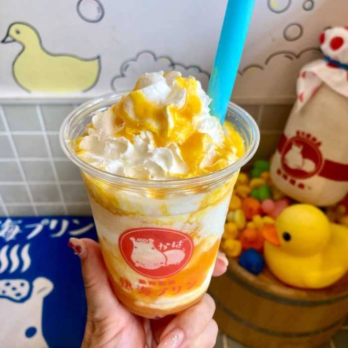 熱海プリンカフェ2nd限定のマンゴープラッペ