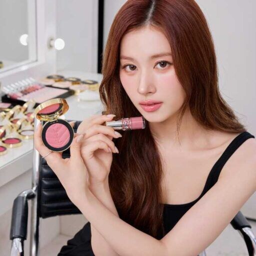 YSL BEAUTY×TWICE SANAが魅せる♡360°多幸感ピンクメイクの新提案