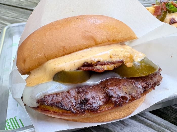 シェイクシャックのバーガー