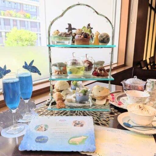 鳥羽水族館×シェラトン都ホテル大阪のアフタヌーンティーが9月から始まるよ♡かわいいすぎる
