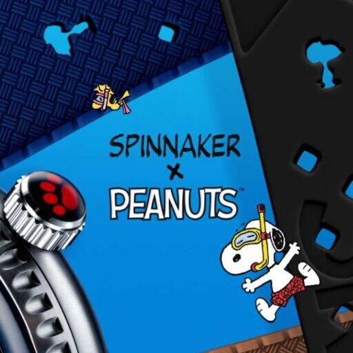 SPINNAKER×PEANUTS初コラボ！スヌーピー限定ダイバーズウォッチ登場