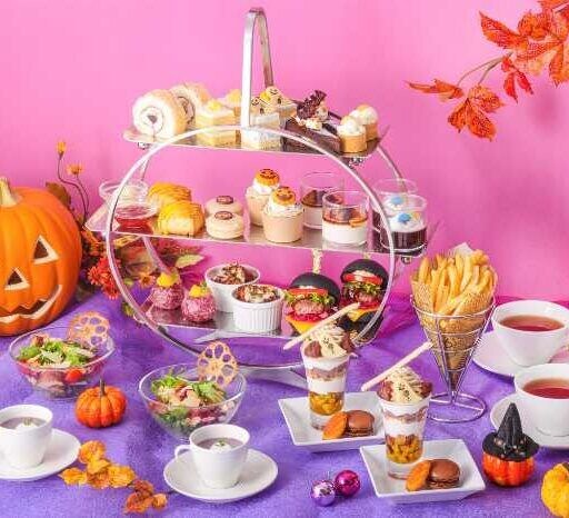 ホテルニューオータニ幕張のハロウィンアフタヌーンティーで秋の味覚を満喫