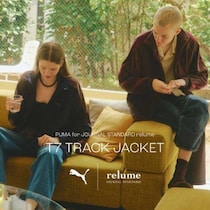 PUMA×JOURNAL STANDARD relume別注！秋映えするT7 TRACK JACKET登場