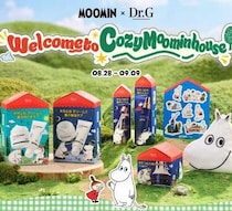 Dr.Gとムーミンが夢のコラボ♡限定スキンケアセットがQoo10メガ割に登場