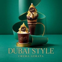 リンツのドバイチョコレート新作♡話題の味を楽しむ贅沢ジェラート登場