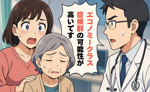 「まさか…血栓？」リハビリ優等生の義母が退院後にエコノミークラス症候群寸前に【体験談】