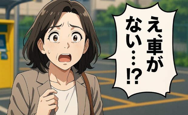「停めたはずの車がない!」仕事帰りの駐車場でぼうぜん…闇夜を2時間さまよった結果【体験談】