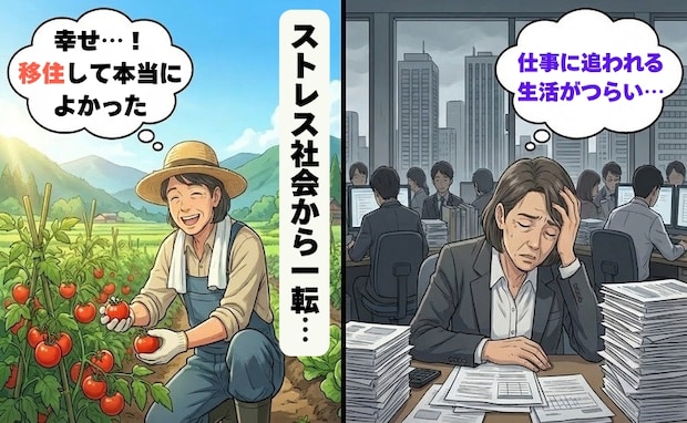 「幸せだ…」仕事に追われる日々を捨て、都心から地方へ移住し人生が好転した理由【体験談】