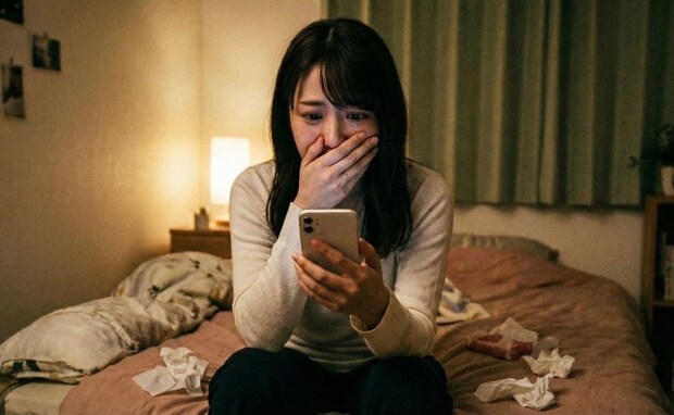 「手が震える…」SNSで見つけてしまった彼の裏垢。投稿から発覚した信じがたい事実とは