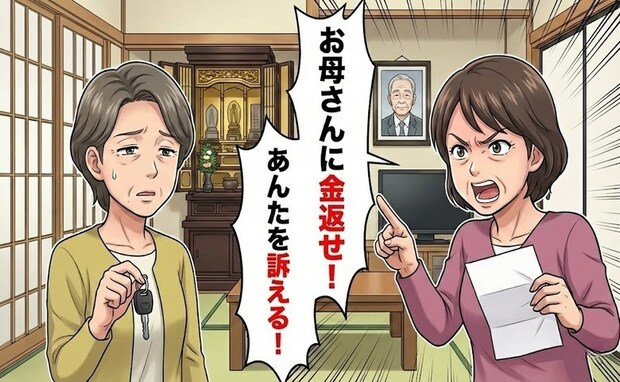「訴えてやる…」片道1時間の介護を続けた私に妹が罵声。車を巡る金銭トラブルで縁を切った【体験談】
