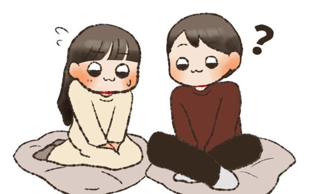 「ごめんなさい。実は…」彼の家の物を汚したのにすぐ言えず…打ち明けると彼から返ってきた言葉は