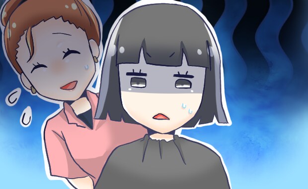 「なんで…」美容室でアイドル雑誌に夢中⇒ふと鏡を見ると、映った自分の姿に驚愕！？