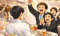 「アンコール！アンコール！」…えぇ！？夫の友人たちの盛り上がりで、結婚式は予想外の連続に！？