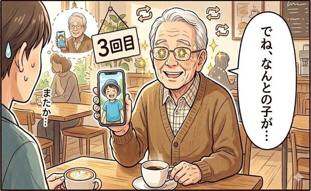 【介護あるある】「孫の話を何度も…」繰り返し話したくなる理由と、じょうずな受け止め方【医師解説】