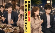 無口の彼に「言葉にしなくても通じ合える♡」と思っていたけれど…友人の前での「彼の姿」に衝撃