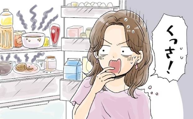 「くっさ！」な…何！？1週間の出張帰りに自宅の冷蔵庫を開けて仰天⇒夫の行動が原因で…？