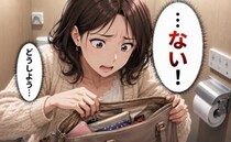 「かばんの中にない！」外出先のトイレで生理が始まってしまった。絶体絶命のピンチを乗り切った方法は